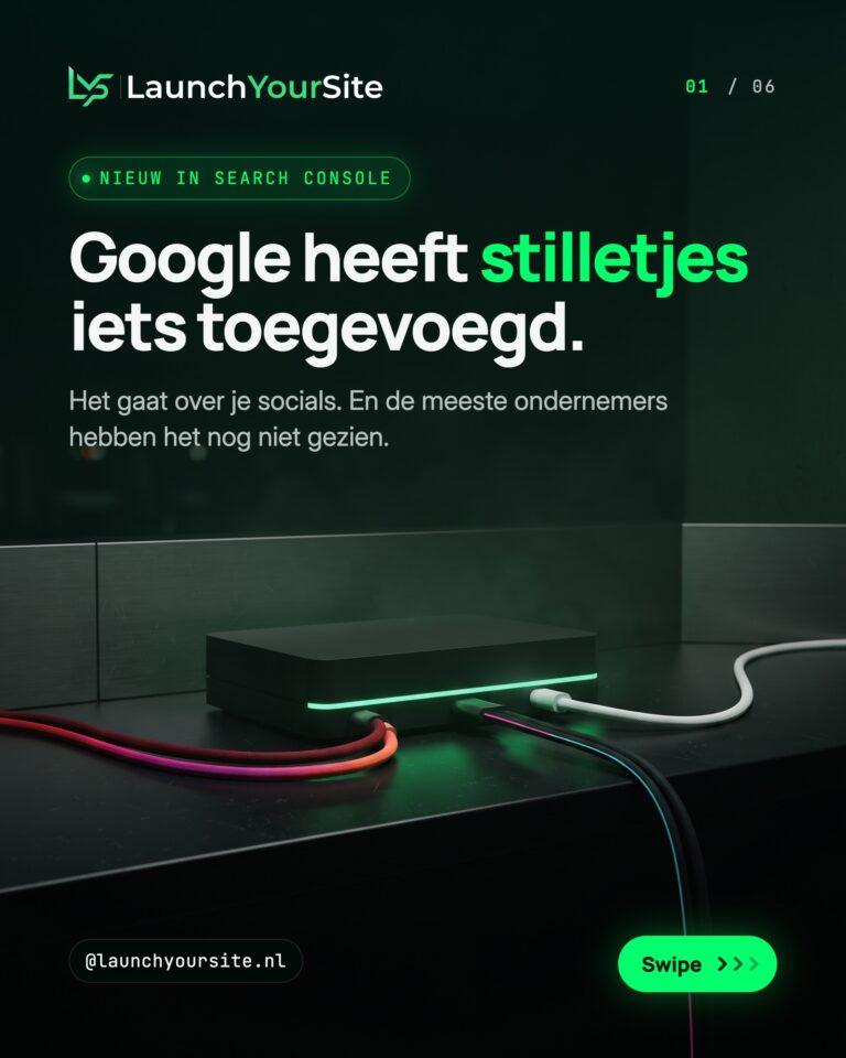 Google heeft stilletjes iets toegevoegd aan Search Console. En het gaat over je socials 👀 Je kunt nu je Instag…